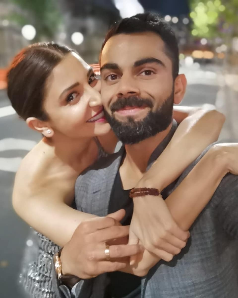 Virat Kohli and Anushka Sharma