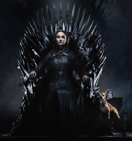 Sophie Turner in Game of Thrones