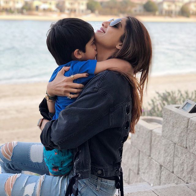 Shilpa Shetty Kundra and Viaan Raj Kundra