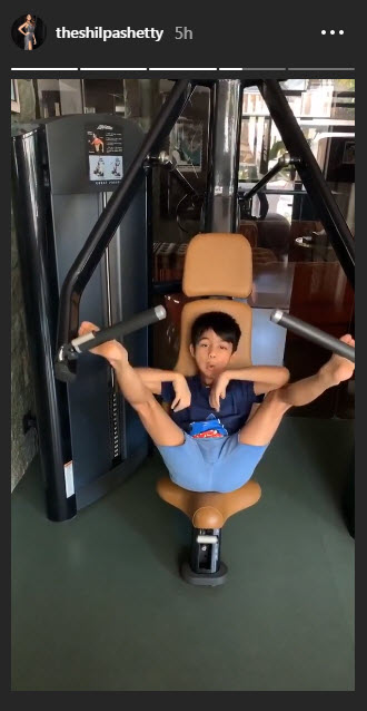 Viaan Raj Kundra gym buddy