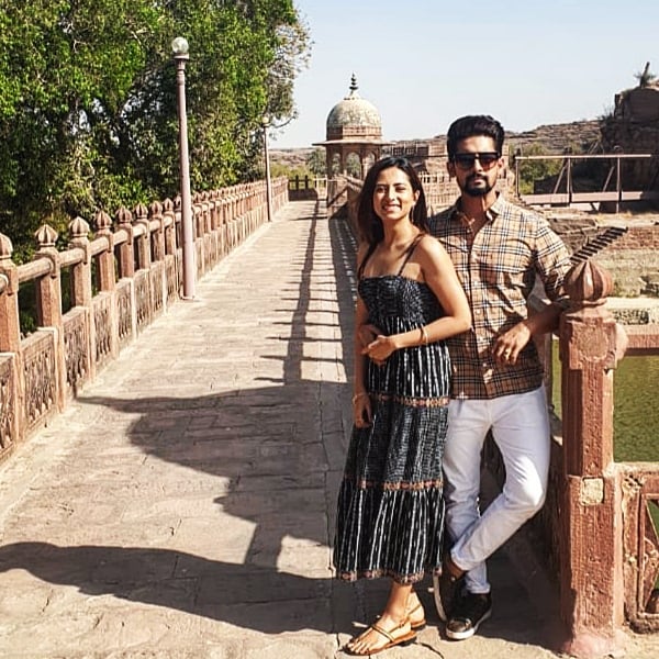 Sargun Mehta and Ravi Dubey