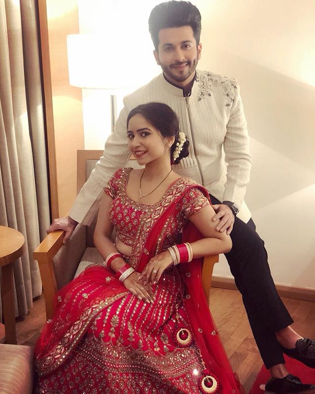 Vinny and Dheeraj at a friend's wedding