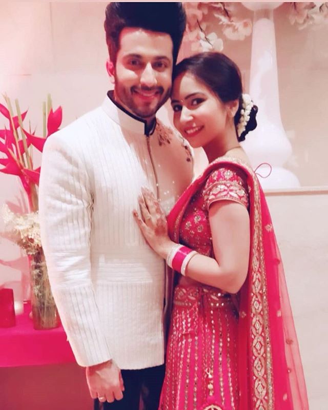 Vinny and Dheeraj at a friend's wedding