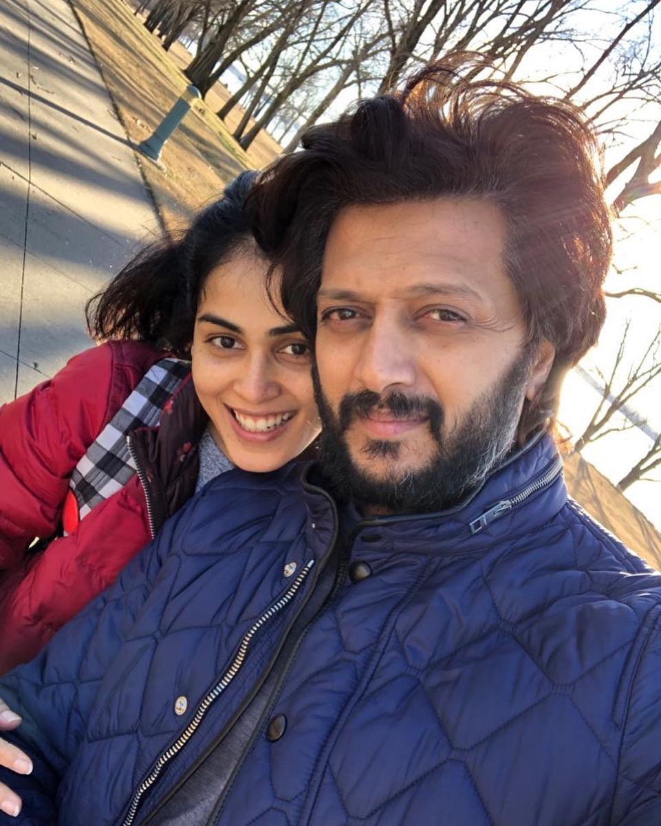 Ritiesh Deshmukh and Genelia Deshmukh