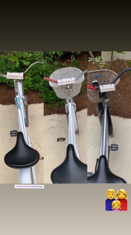 Abhishek Bachchan, Aishwarya Rai Bachchan and Aaradhya Bachchan.