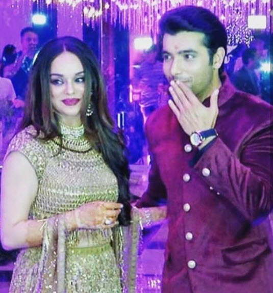 Sharad Malhotra And His Fiancée, Ripci Bhatia