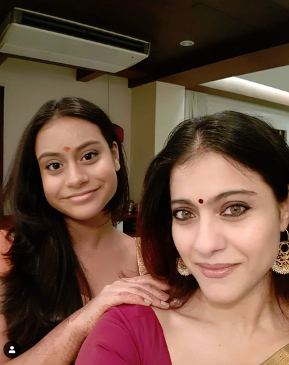 Kajol and Nysaa