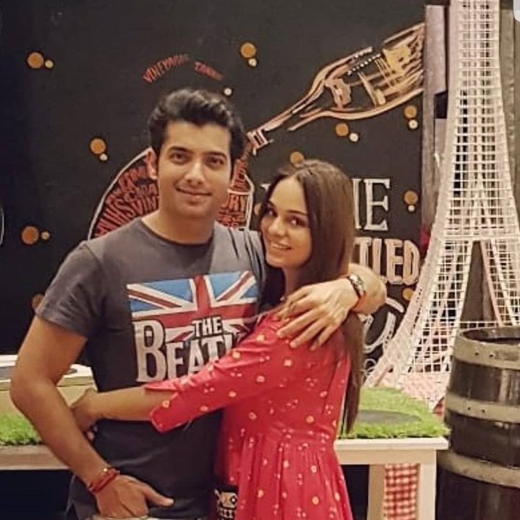 Sharad Malhotra and Ripci Bhatia