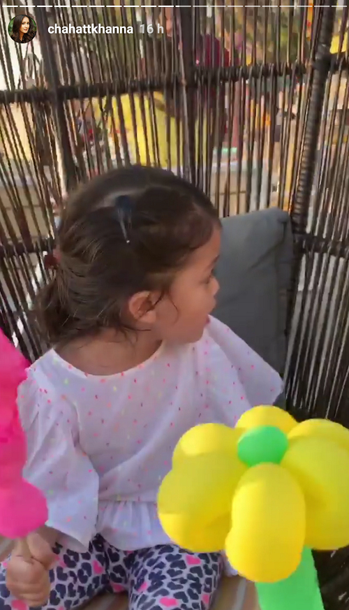 Chahatt Khannaàand Farhan Mirza's daughter, Zohar Mirza