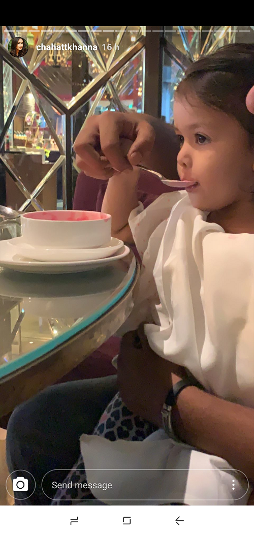 Chahatt Khannaàand Farhan Mirza's daughter, Zohar Mirza