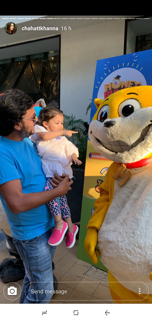 Chahatt Khannaàand Farhan Mirza's daughter, Zohar Mirza