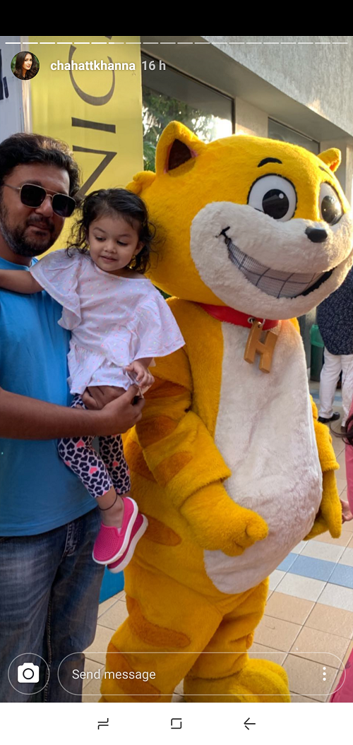 Chahatt Khannaàand Farhan Mirza's daughter, Zohar Mirza