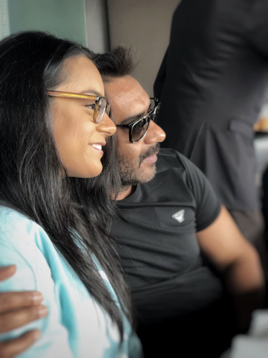 Nysaa Devgan and Ajay Devgn