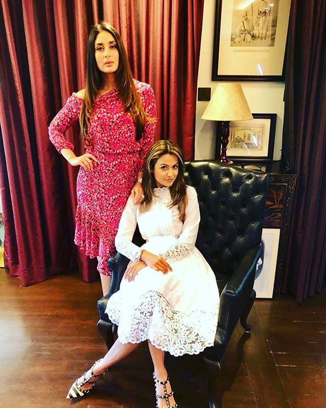 Kareena Kapoor Khan and Amrita Arora