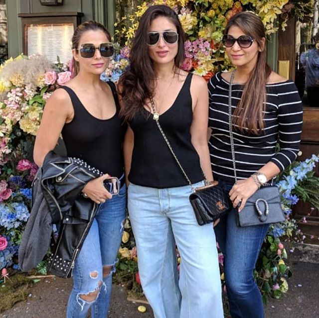 Kareena Kapoor Khan and Amrita Arora