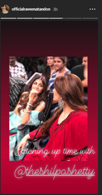 Shilpa Shetty Kundra and Raveena Tandon bonding like BFFs