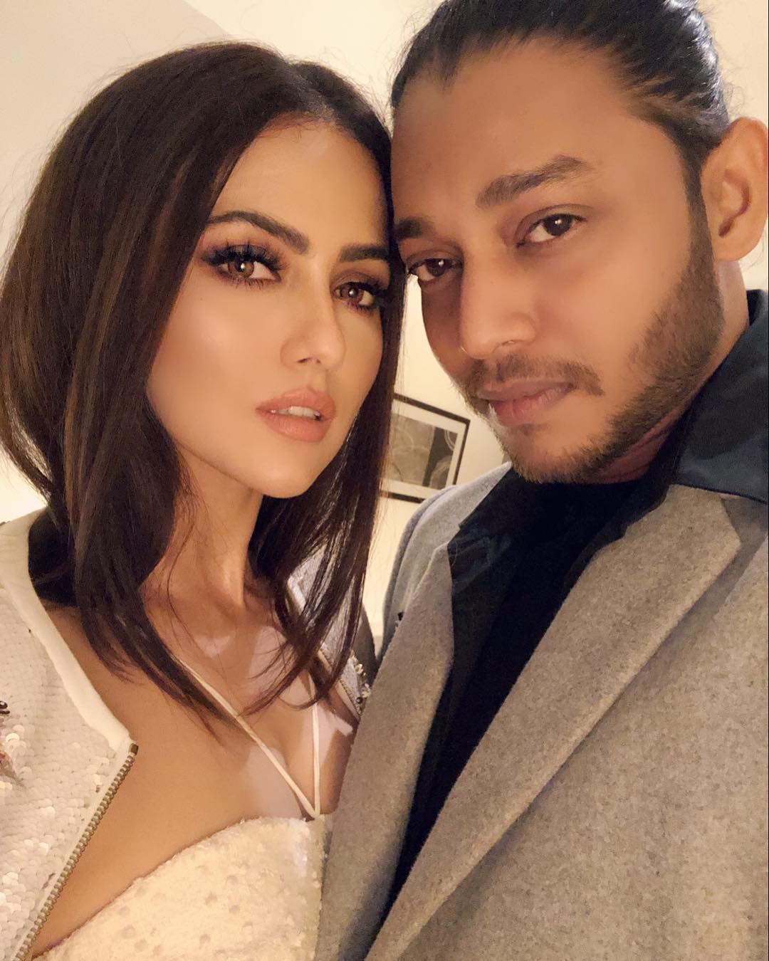 Sana Khan and Melvin Louis