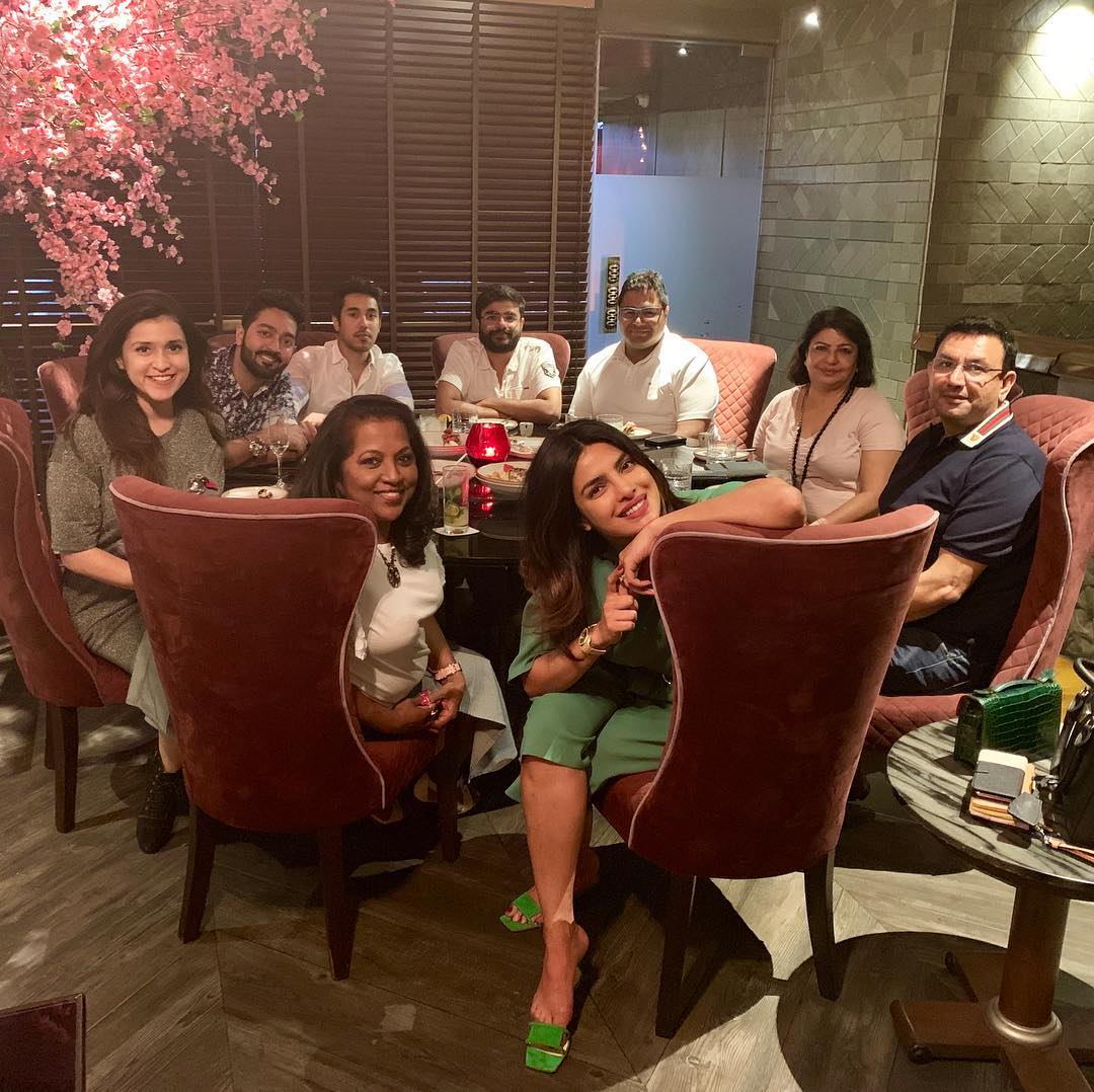 Chopra family dinner