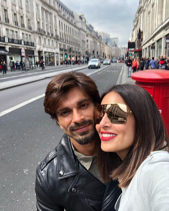 Bipasha Basu and Karan Singh anniversary in London
