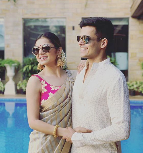 Drashti Dhami and Neeraj Khemka