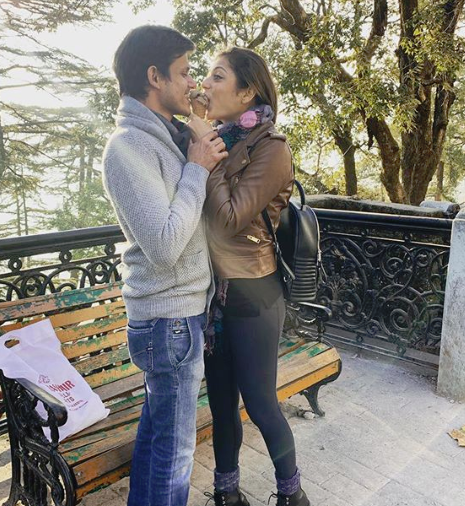 Drashti Dhami and Neeraj Khemka