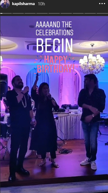 Kapil Sharmaââ¬â¢s 37th birthday celebrations
