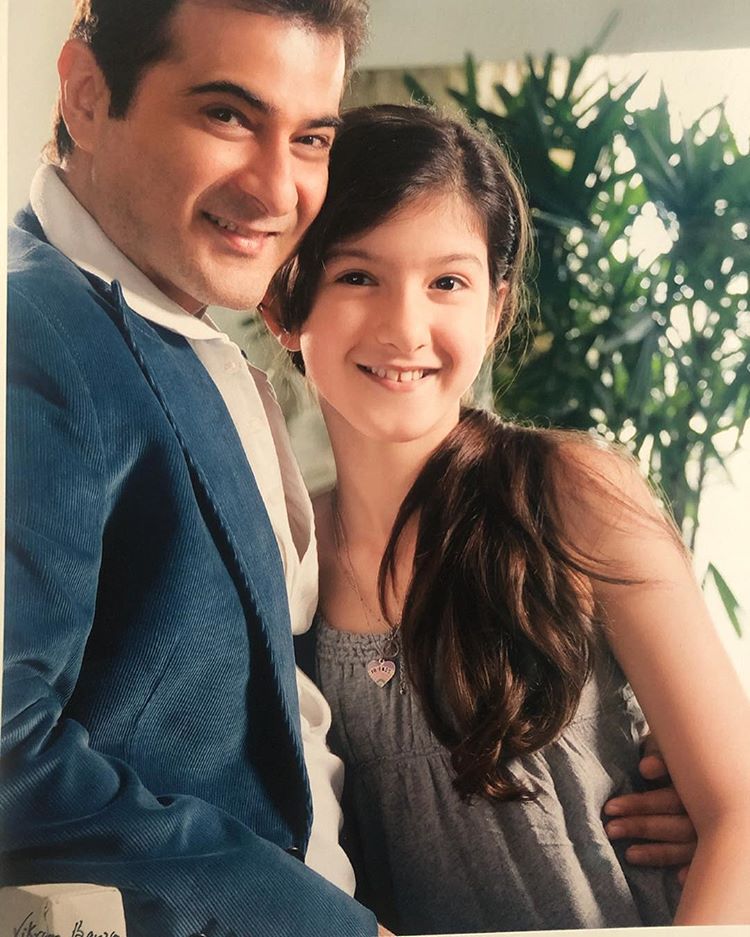 Sanjay Kapoor and Shanaya Kapoor