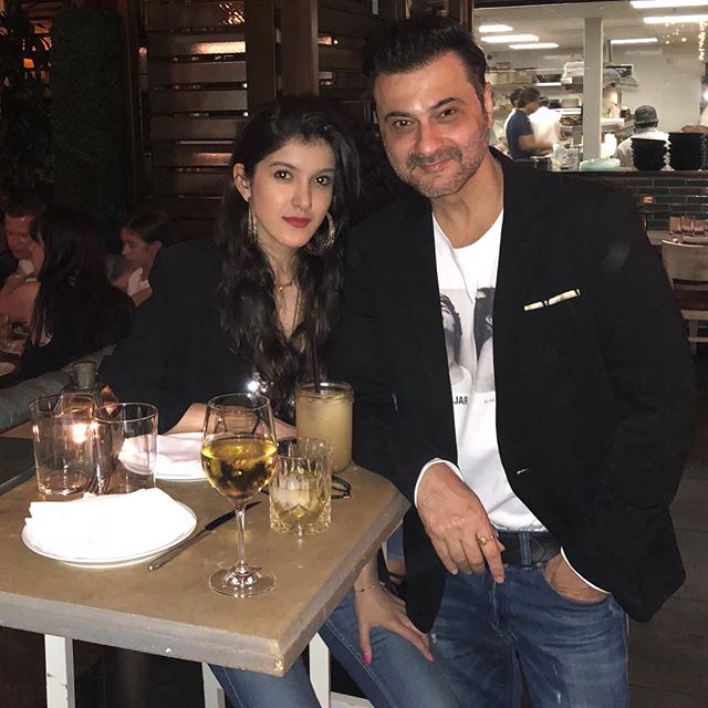 Sanjay Kapoor and Shanaya Kapoor