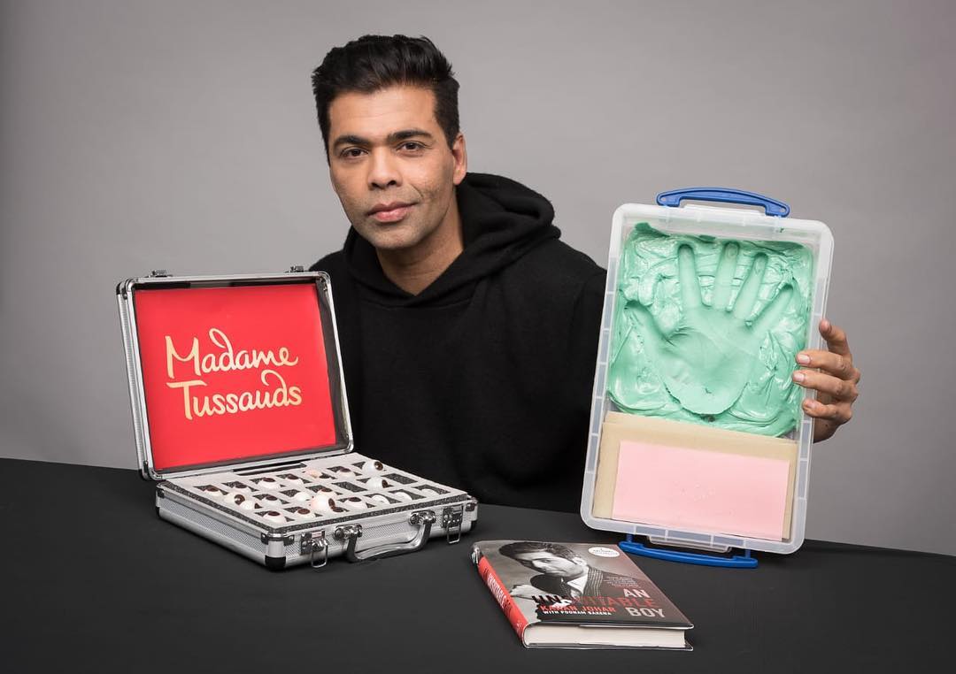 Karan JoharÃ¢â‚¬â„¢s wax statue at Madame Tussauds, Singapore