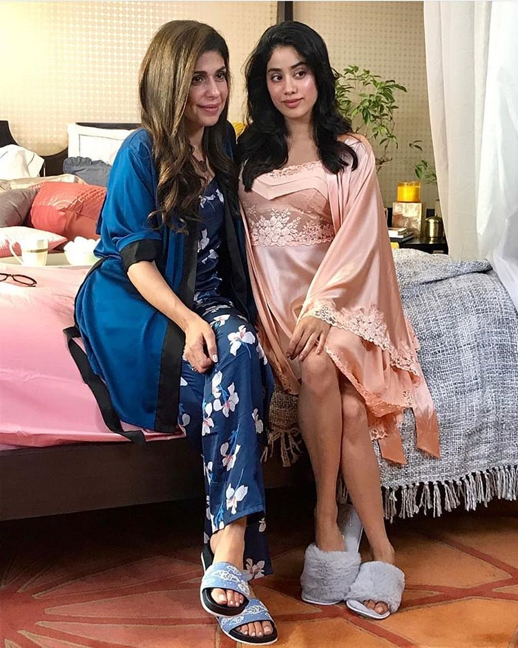 Janhvi Kapoor and Anaita Shroff Adajania