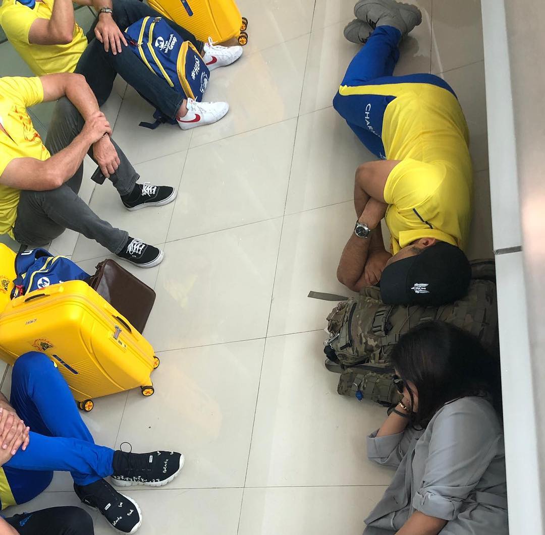 MS Dhoni and Sakshi Dhoni