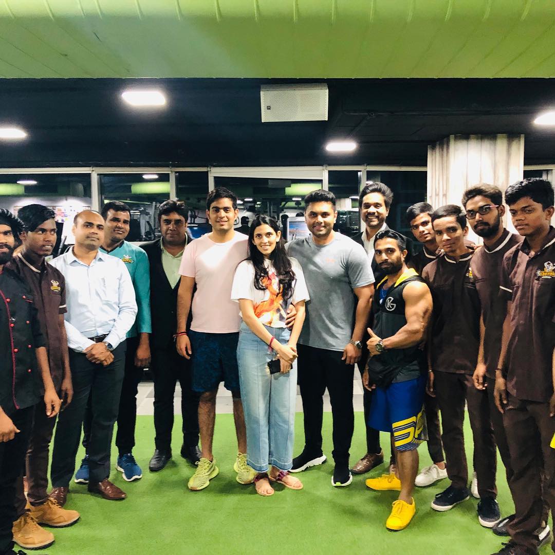 Akash Ambani and Shloka Mehta