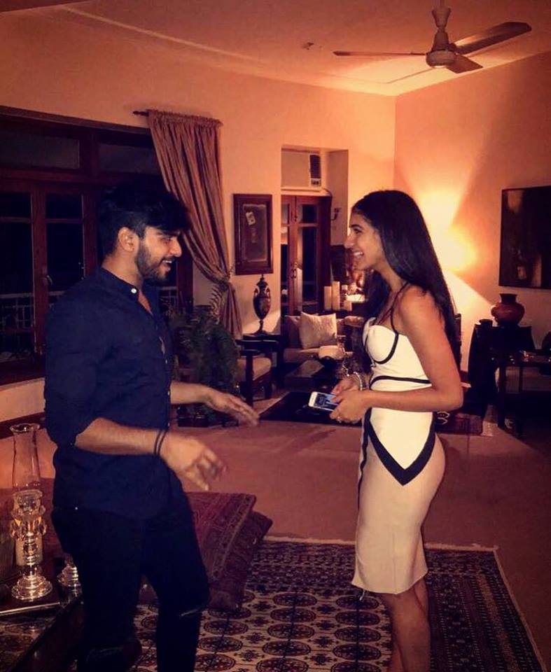 Radhika chilling with friends wearing yej same dress