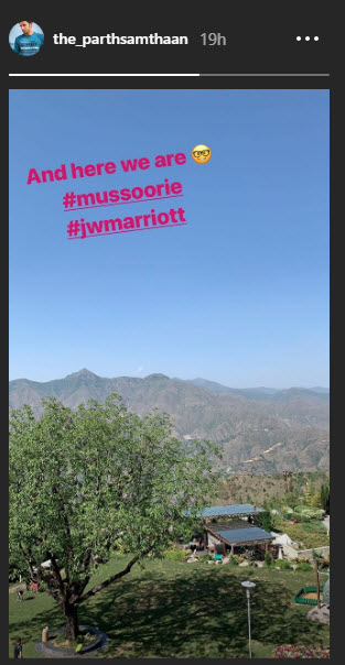 Erica Jennifer Fernandes off to Mussoorie with Parth Samthaan