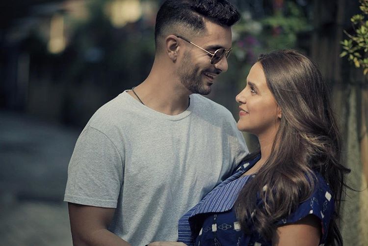 Neha Dhupia and Angad Bedi