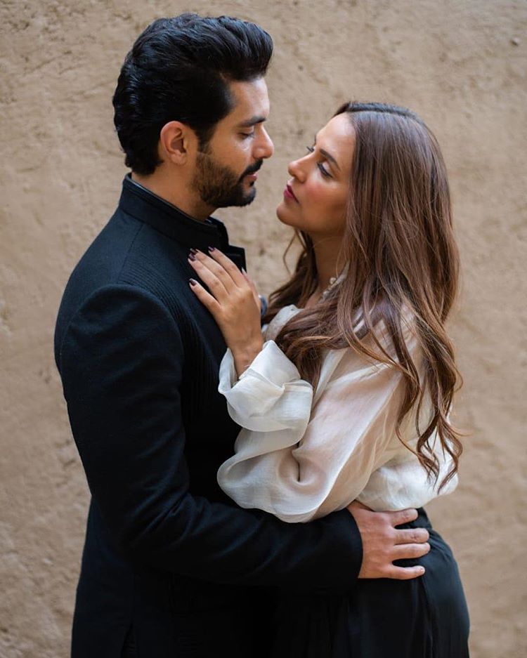 Neha Dhupia and Angad Bedi