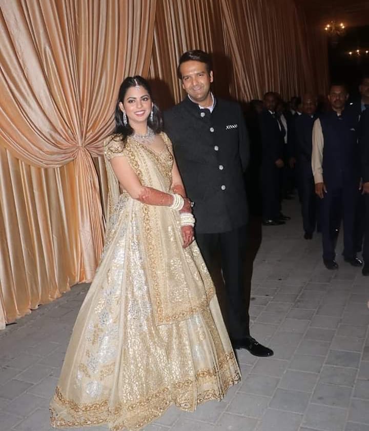 Isha Ambani Piramal and Anand Piramal
