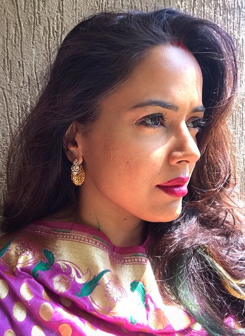 Sameera Reddy's sindoor look