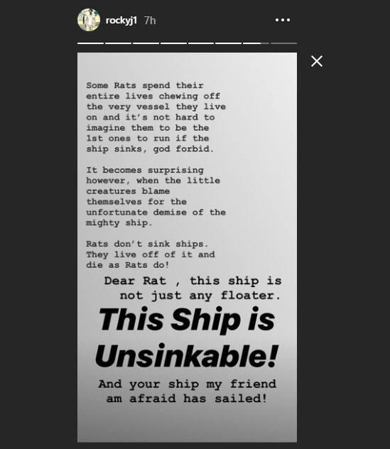 Rocky reply to Jitesh