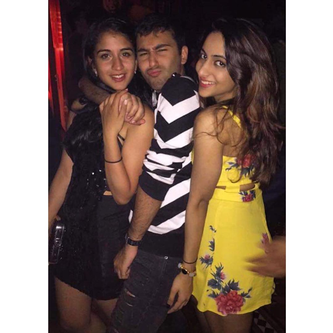 Radhika Merchant partying with her friends