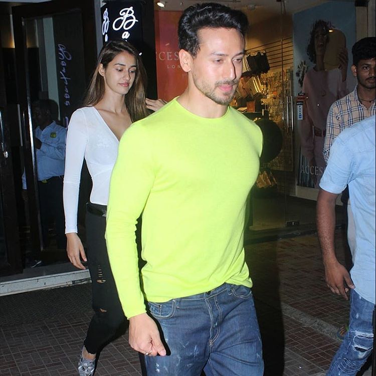 Tiger Shroff and Disha Patani at their favourite restaurant, Bastian