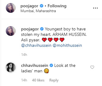 Chhavi Mittal's baby, Arham gets all the maasi love from Pooja Gor