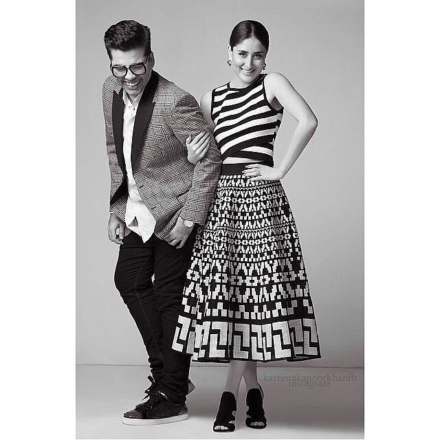 Kareena Kapoor Khan and Karan Johar
