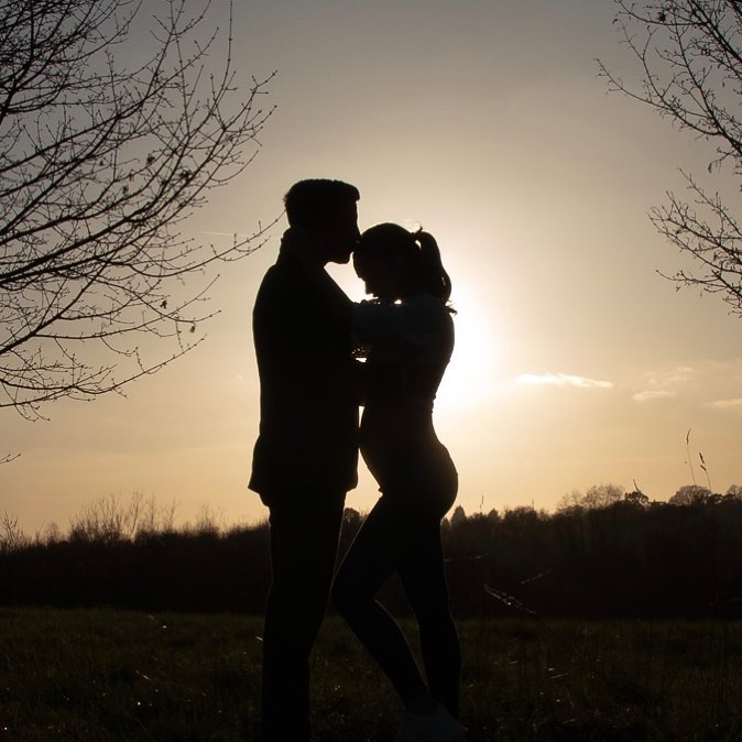 Amy Jackson and George Panayiotou