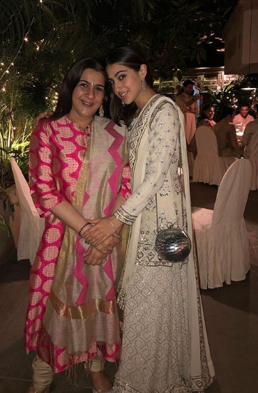 Sara and Amrita Singh