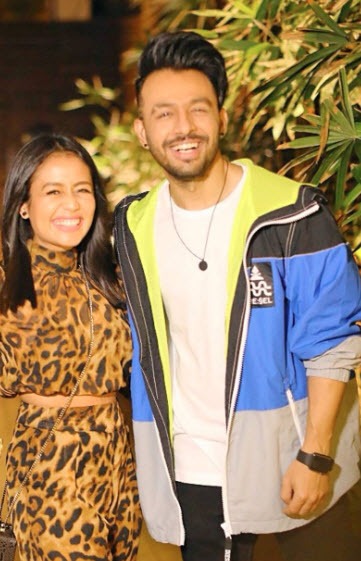Neha Kakkar and Tony Kakkar