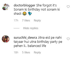 Social Media Comments