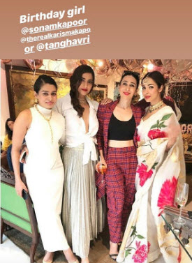 Sonam Kapoor Ahuja and Malaika Arora