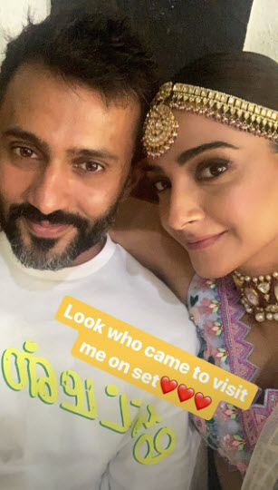 Anand Sonam Ahuja Surprises Sonam Kapoor Ahuja