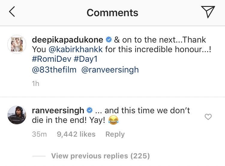 Deepika and Ranveer